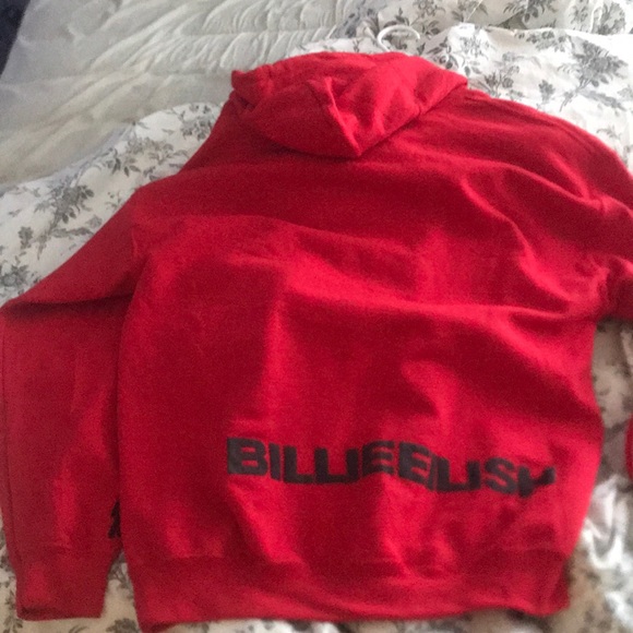 Red Billie eilish hoodie merch - Picture 6 of 6